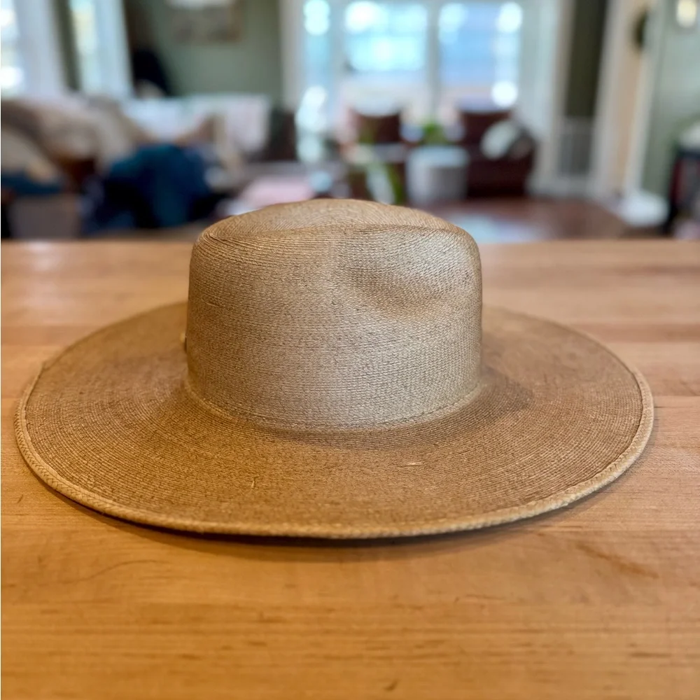 GIGI PIP Tan Wide-Brim Hat - Picture 4 of 9